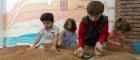 Children using the new museum space in an Iraqi museum created in conjunction with University of Glasgow archaeologists