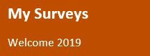 My Surveys 2019