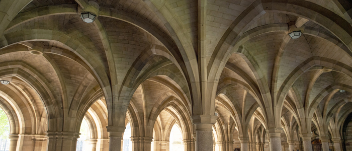 University of Glasgow cloisters