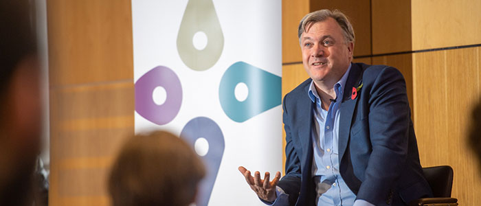 Ed Balls at John Smith Centre event 700
