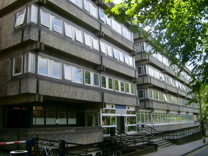 Front view of the Rankine Building