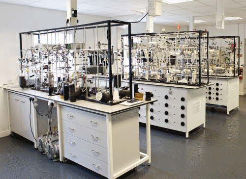 SUERC Radiocarbon Laboratory Graphitisation Lab