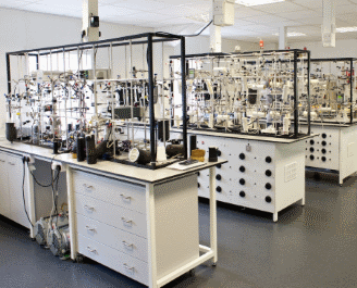 SUERC Radiocarbon Laboratory Graphitisation Lab