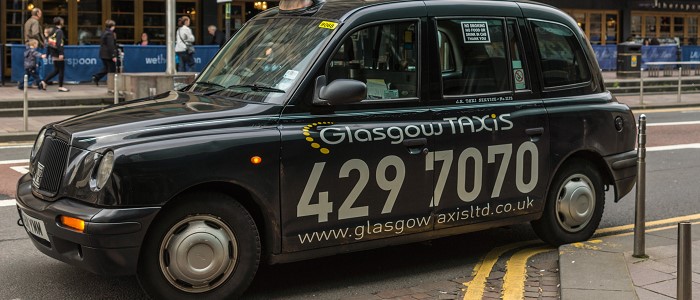 Glasgow taxi