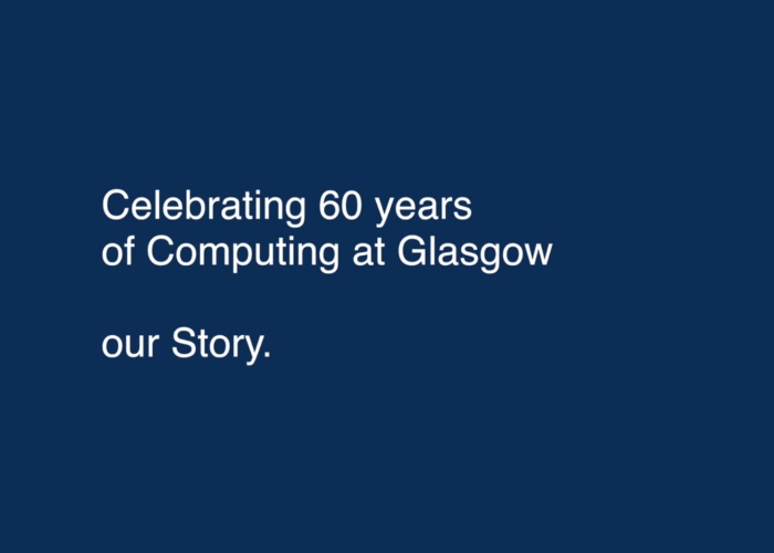 School of Computing Science 60 years celebration