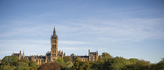 Image of the University of Glasgow main building 