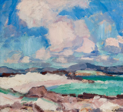 Samuel John Peploe, Clouds and Sky, Iona, 1928