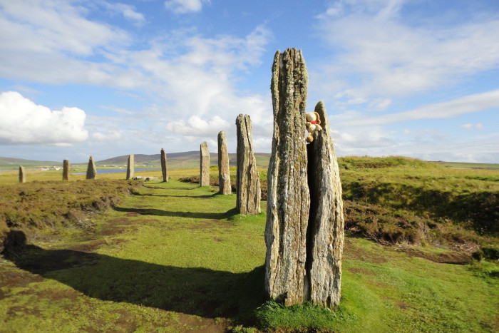 Prehistoric monument on Orkney