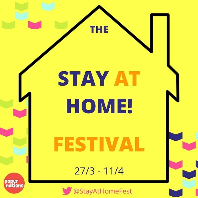 Stay at Home Literature Festival  logo