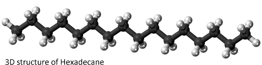 Hexadecane structure