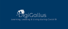 Logo of DigiGallus, Learning, Leading and Livin​g during Covid-19. A rapid response website to talk about how organisations are experiencing Covid-19