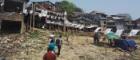 Remote village hillside in Bangladesh