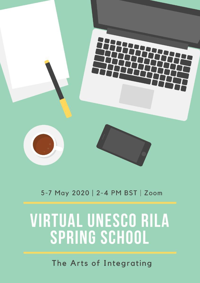 Virtual Spring School 2020 programme cover