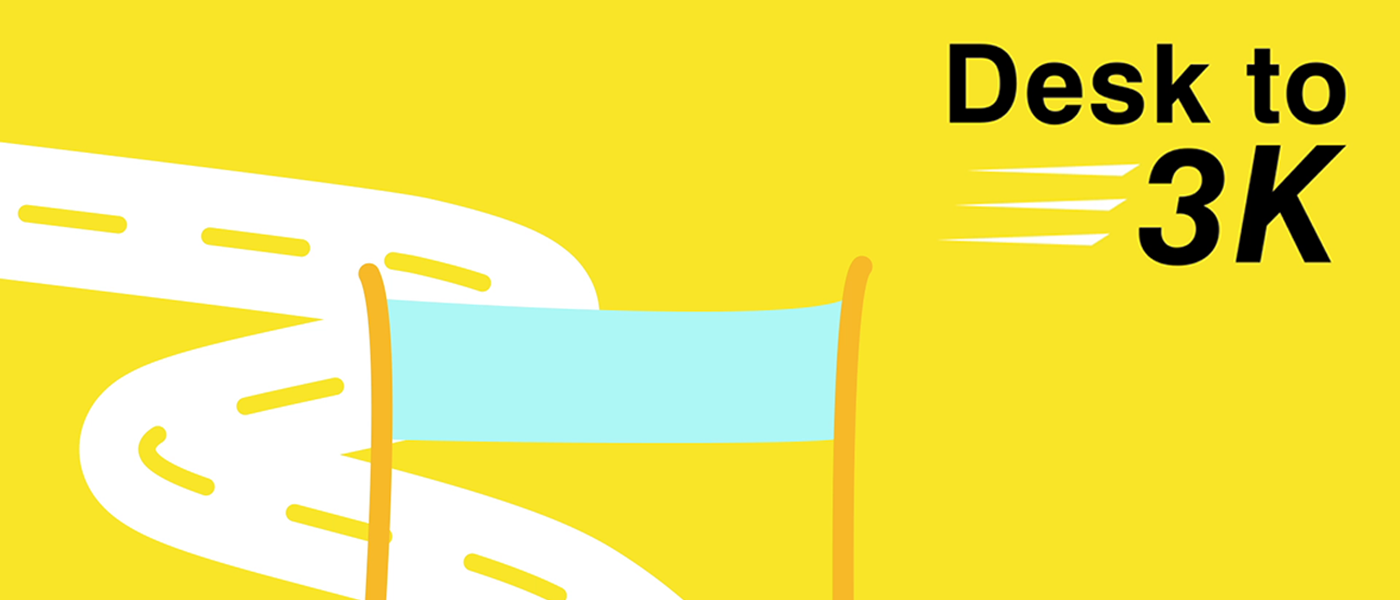 UofG Sport graphic; yellow background with