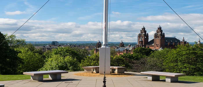 View of the South Front pf the University