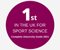 Number 1 in the UK for Sport Science