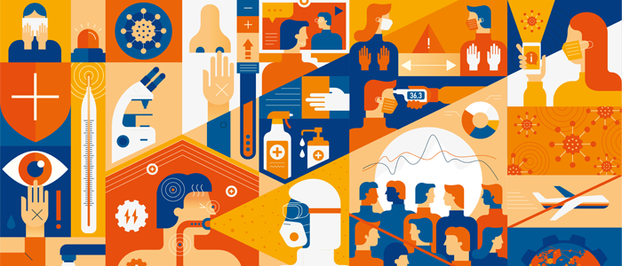 Corona-related banner