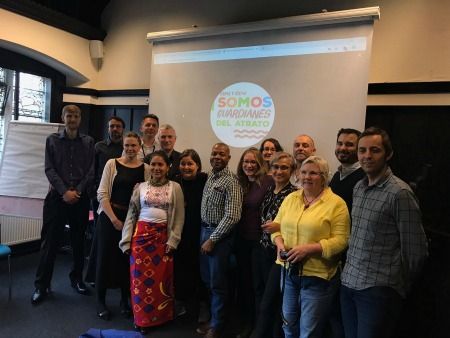 Photography of research team including those from the University of Glasgow, Diocese of Quibdó and SCIAF