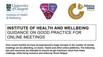 Header of IHW online meeting guidance doc