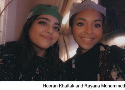Photo of Hooran and Rayana