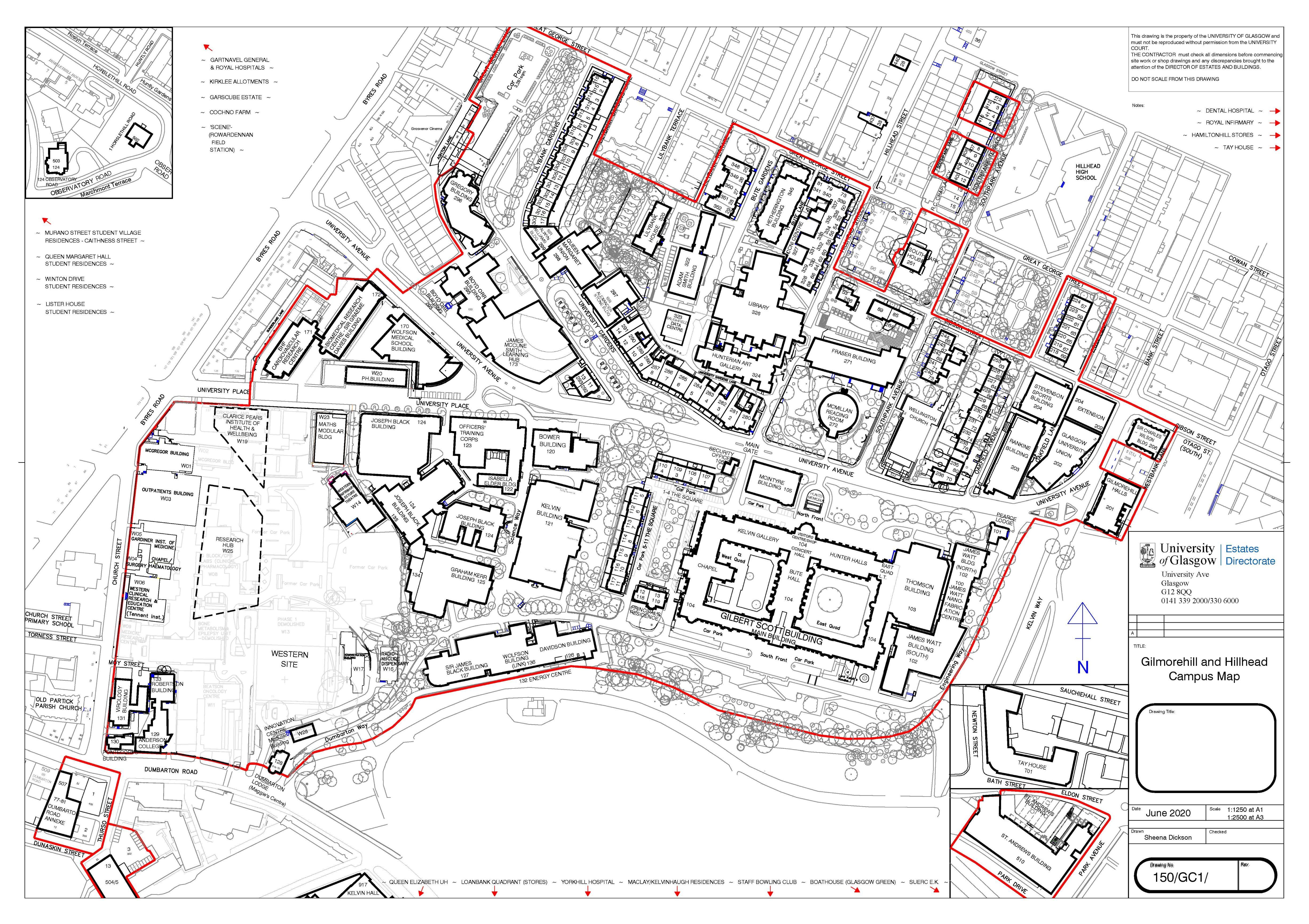 Gilmorehill Campus Map (jpg)