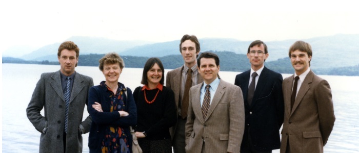 Dermatology group at Loch Lomond 1985