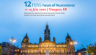 A promotional poster for FENS 2020 showing Glasgow's City Chambers