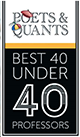 Logo of Poets & Quants Best 40 under 40 professors