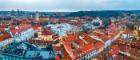 A cityscape in Lithuania