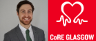 Portait of Michael beside CoRE logo