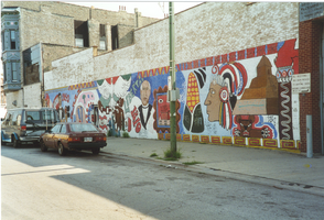 Mexican American street art in Pilsen, Chicago
