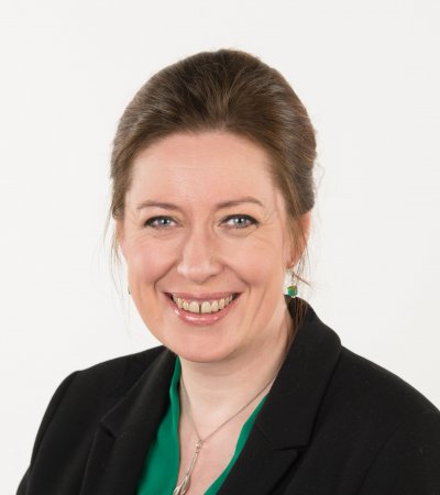 A head and shoulders shot of Dr Janet Scott against a plain white background