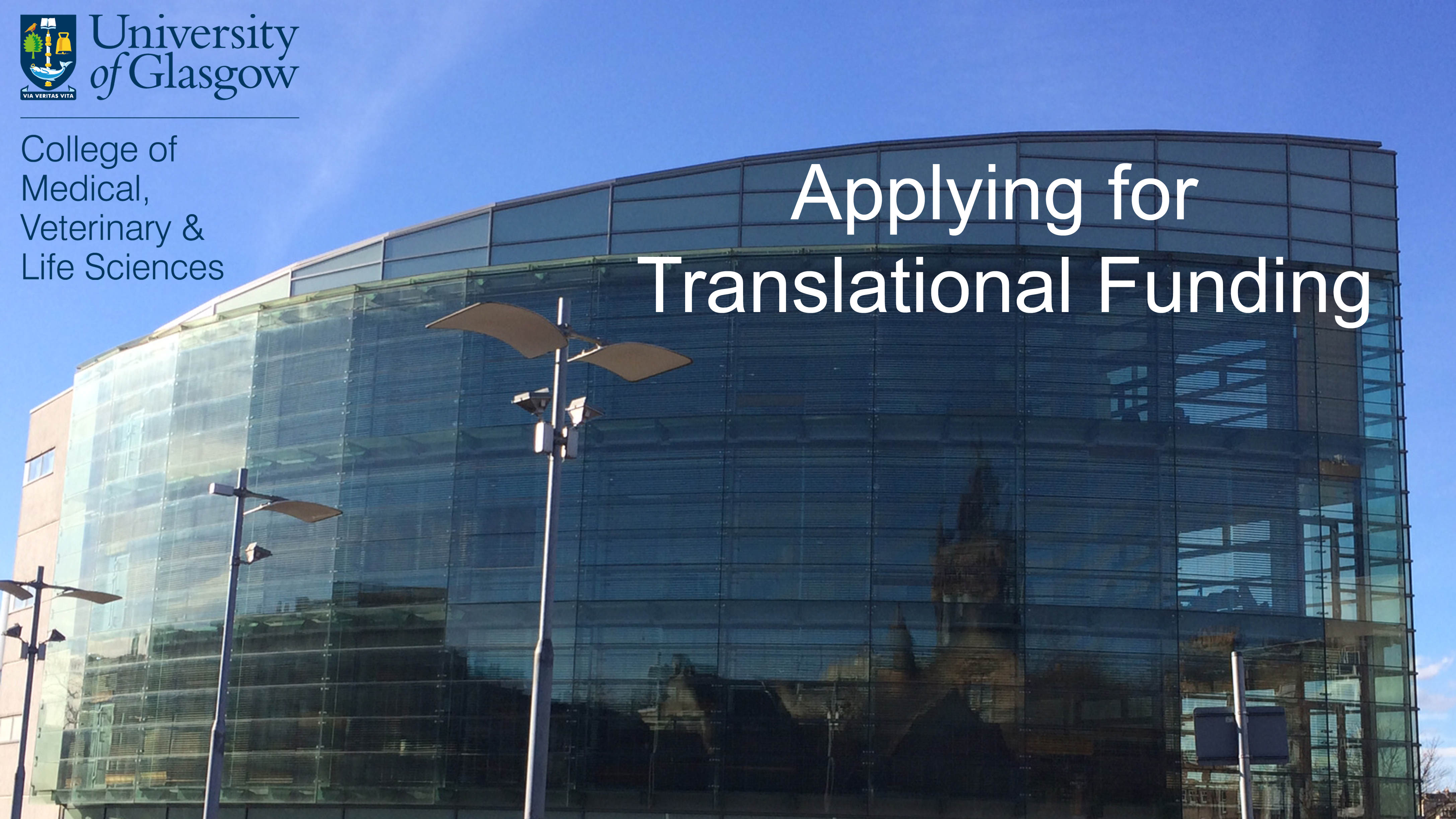 Applying for Translational Research Funding Thumbnail