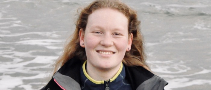 UofG medical student Katie Stewart for UofG student newsletter article