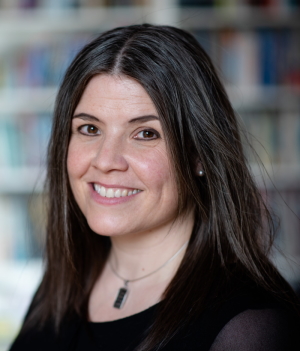 Fiona Macpherson, Professor of Philosophy - a woman with dark hair and eyes
