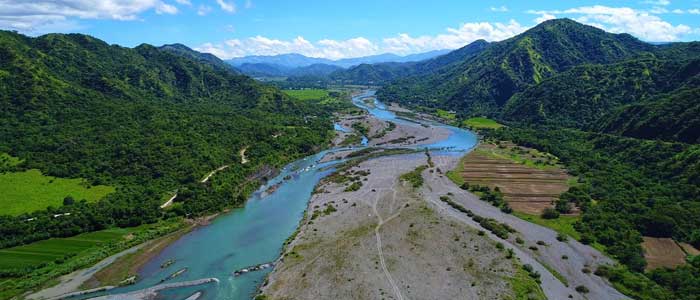 Philippines river valley