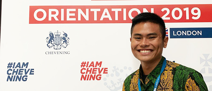 Jonathan Chevening student