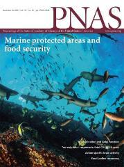 The front cover of the October 2020 edition of the PNAS journal