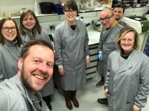Surge and Macleod Group in lab
