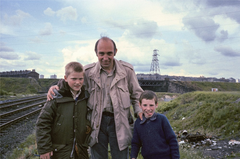 Photograph of Raymond Depardon in Glasgow