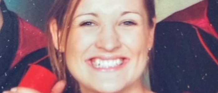 Smiling woman close up