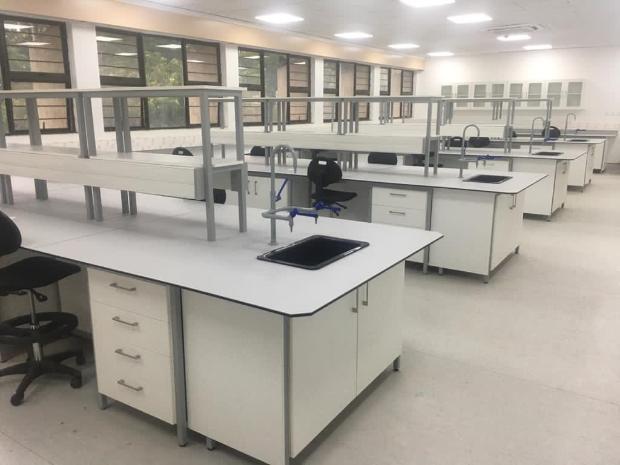 Picture of new lab facility in Malawi.