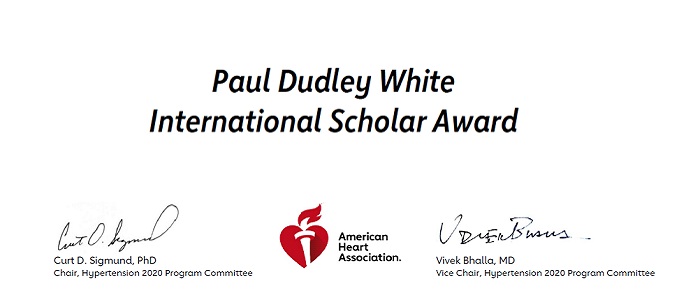 Paul Dudley White Certificate