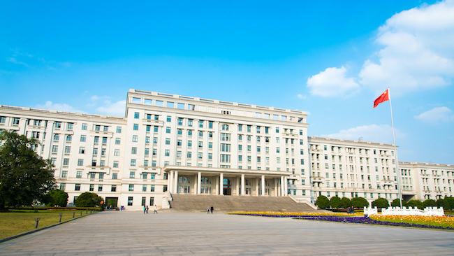 An image of a building at UESTC in Chengdu, China