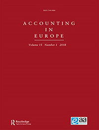 Accounting in Europe cover