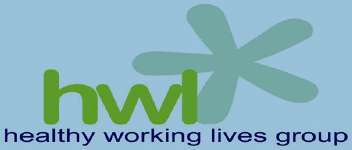 Health Working Lives Group logo