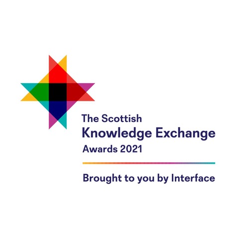 An image of the Scottish Knowledge Exchange Awards logo