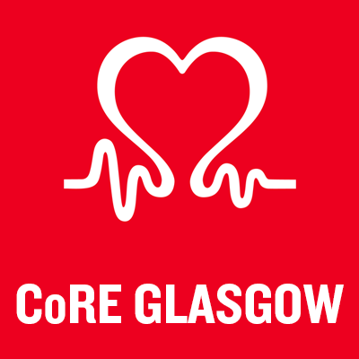 BHF CoRE Glasgow Twitter Logo