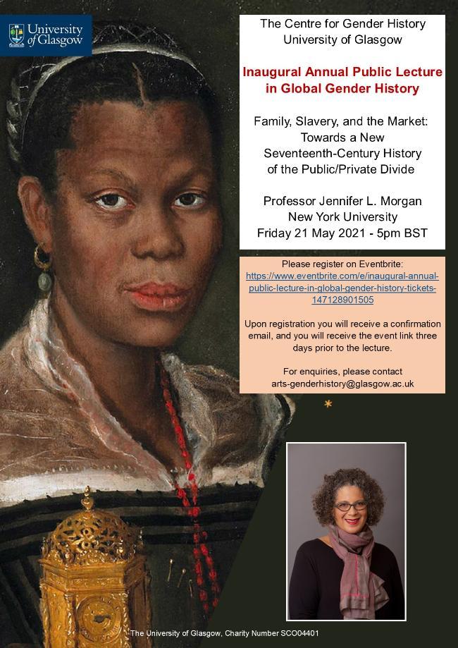 Inaugural Annual Public Lecture in Global Gender History