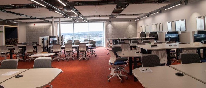 Technology-enhanced active learning (TEAL) space